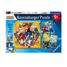 Sonic the Hedgehog 3 x 49pc Jigsaw Puzzles