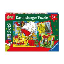 The Grinch 3 x 49pc Jigsaw Puzzles