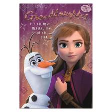 Granddaughter Disney Frozen Christmas Card