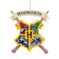 Harry Potter Hogwarts Crest Hanging Resin Ornament