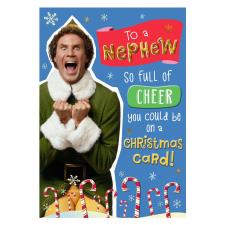 Nephew Elf Christmas Card