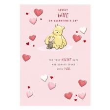 Wife Winne the Pooh Valentine's Day Card