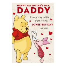 Daddy Winne the Pooh Valentine's Day Card