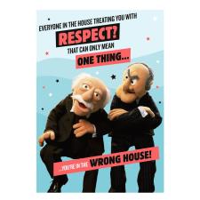 Statler and Waldorf The Muppets Father's Day Card