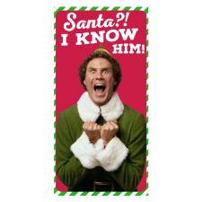 Buddy the Elf Santa I Know Him Christmas Gift / Money Wallet