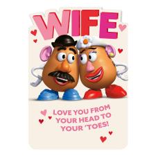 Wife Disney Toy Story Valentine's Day Card