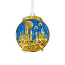 Harry Potter Premium Metal Hogwarts Medallion Hanging Ornament