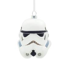Star Wars Stormtrooper Helmet Blown Glass Hanging Ornament