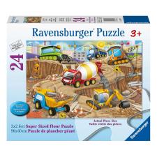 Construction Fun 24pc Giant Floor Puzzle