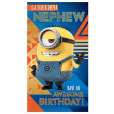 Despicable Me 3 Minions Large Birthday Card (DE080) - Character Brands