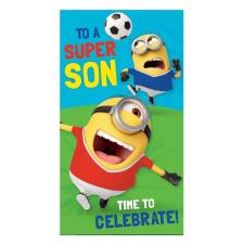 Super Son Minions Birthday Card