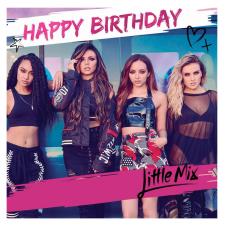 Little Mix Square Birthday Card