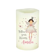 Personalised Fairy Princess Nightlight LED Candle