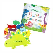 Personalised Dinosaur Book &amp; Stacking Toy