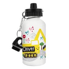 Personalised Digger 400ml Drinks Bottle