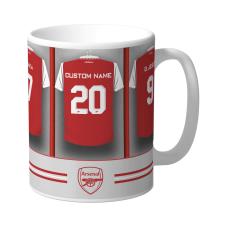 Personalised Arsenal Football Club Dressing Room Mug