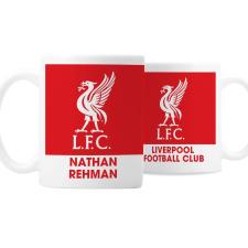 Personalised Liverpool FC Bold Crest Mug