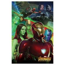 Marvel Avenger Infinity War Iron Man & Heroes Maxi Poster