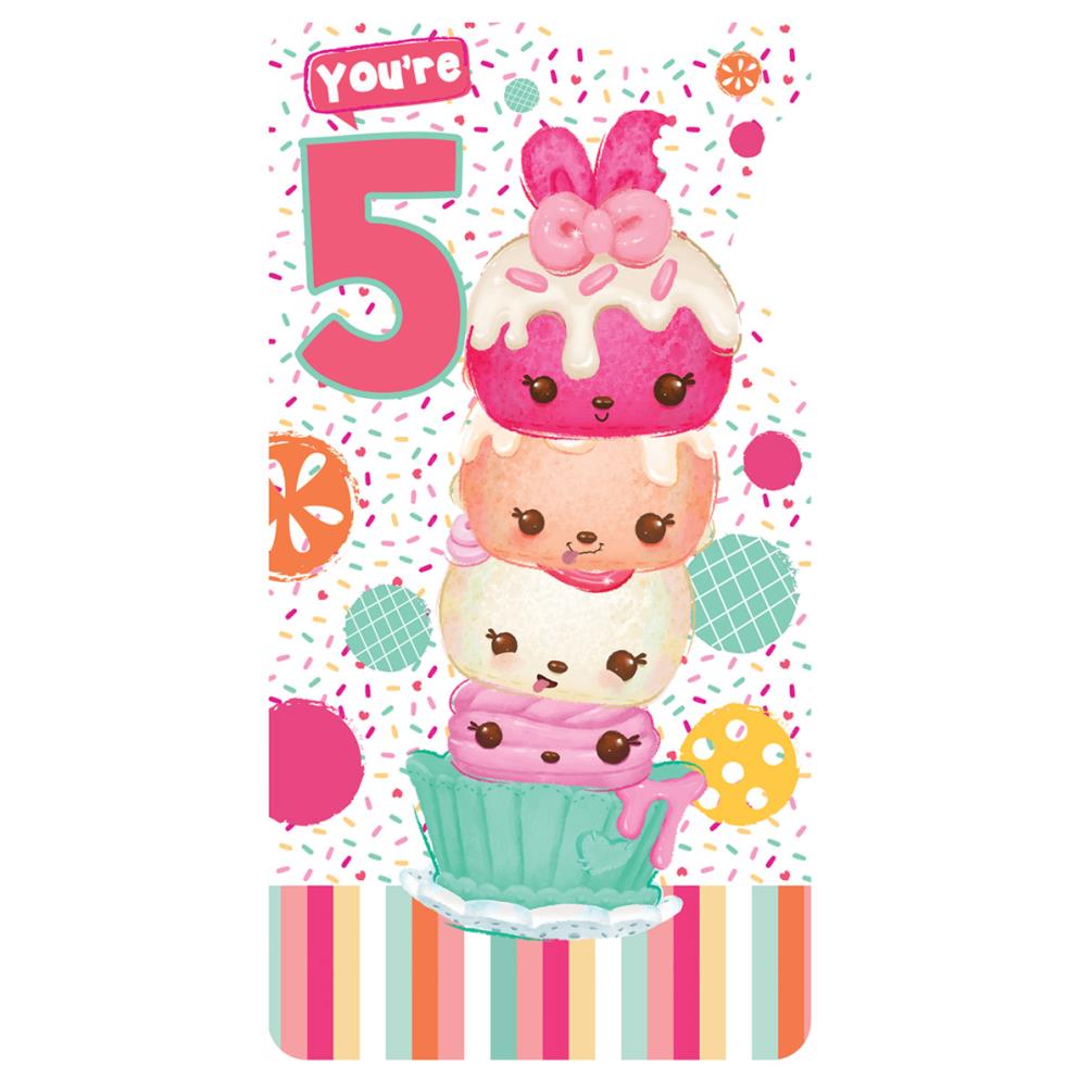 You Are 5 Num Noms Birthday Card (248340) - Character Brands