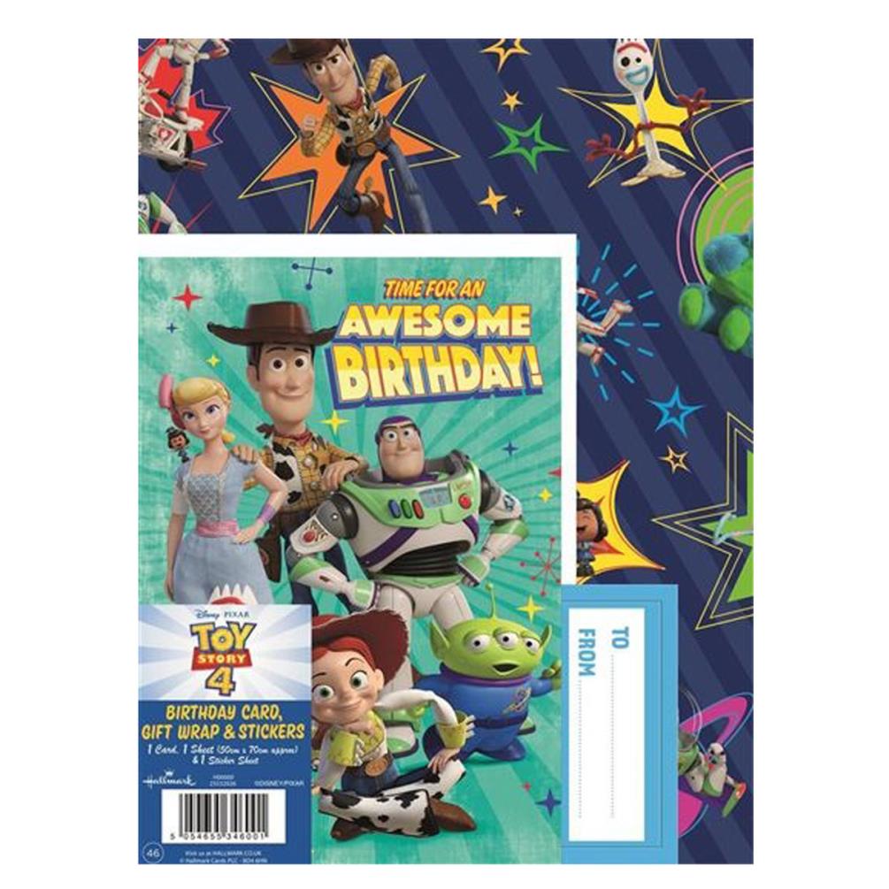 toy story gift wrap