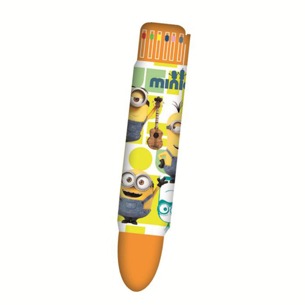 Minions Stacked Multi Colour Pen (345-50648) - Character Brands