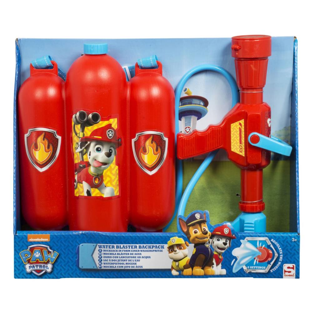 udtale romersk bus Paw Patrol Water Blaster Backpack (5055114334102) - Character Brands