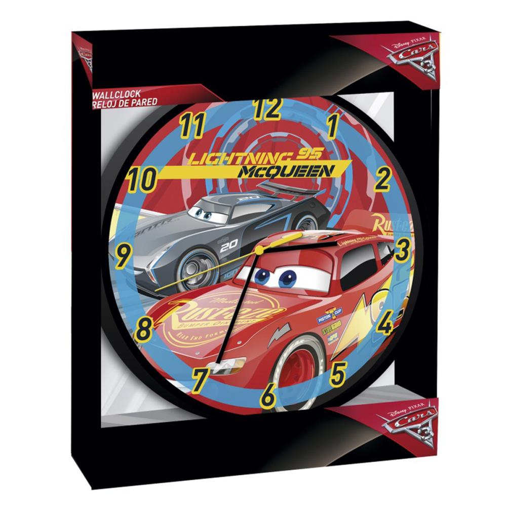 Disney Cars Wall Clock (8435333873458) - Character Brands