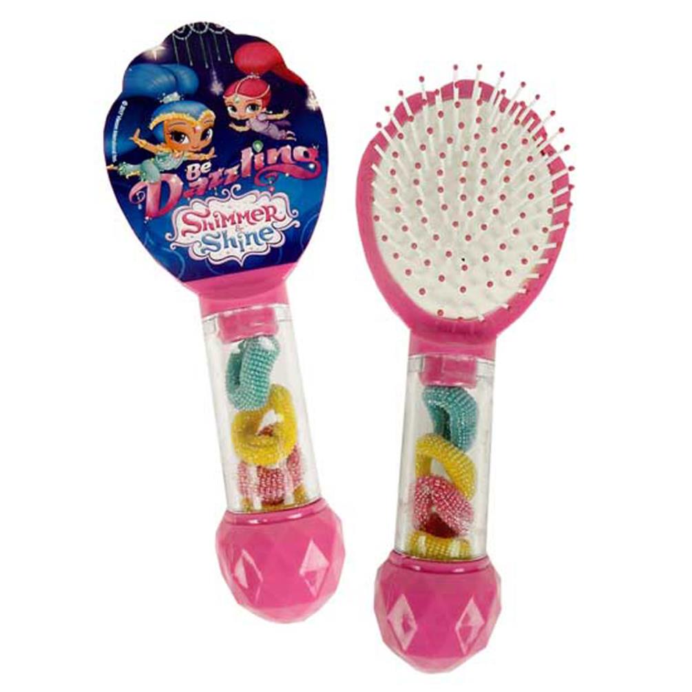 Shimmer & Shine Hairbrush With Hair Bands (8435333889305) - Character ...