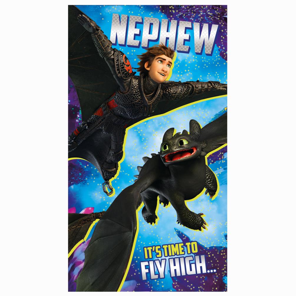 How to Train your Dragon Nephew Birthday Card (DG018