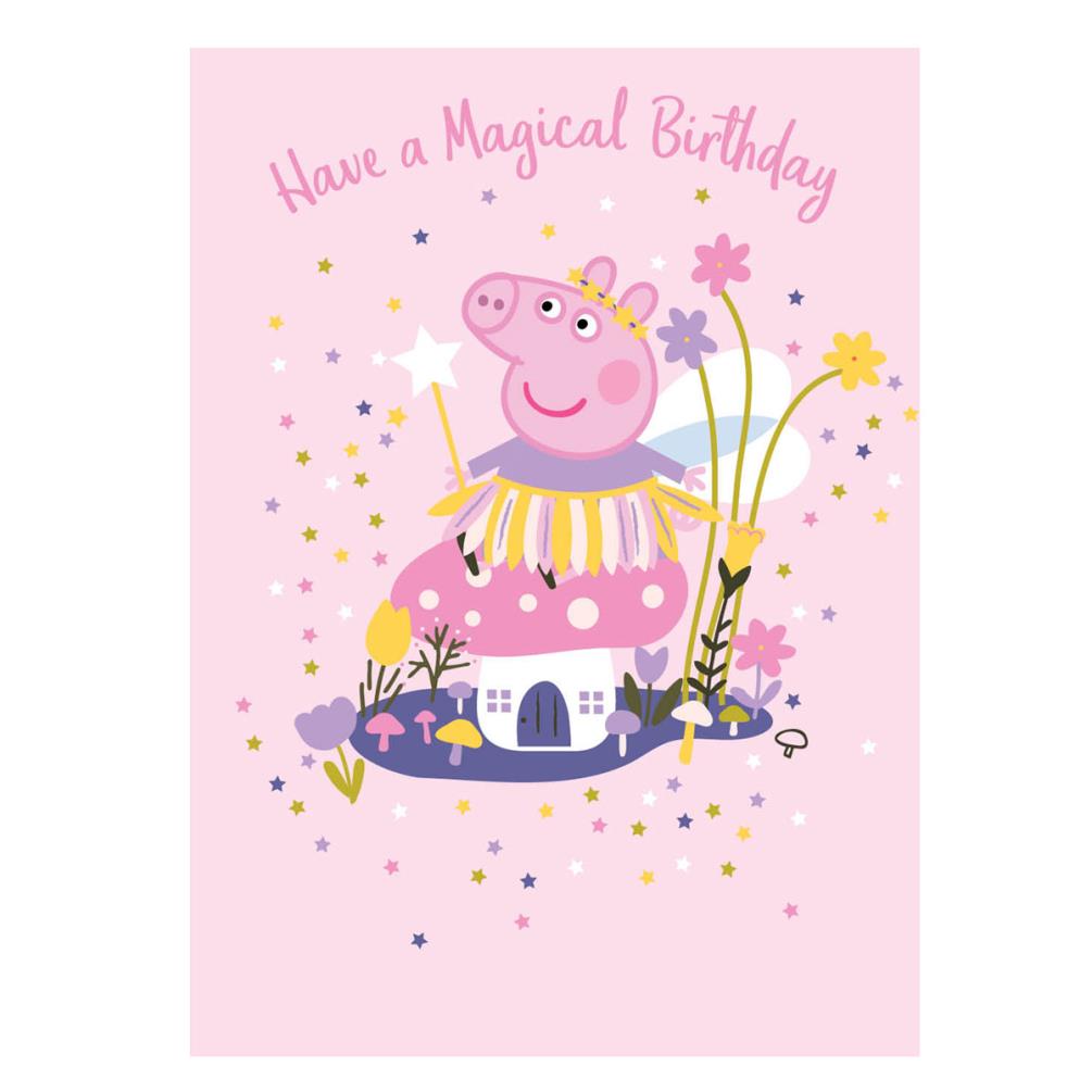 Magical Peppa Pig Birthday Card (PG052) - Character Brands