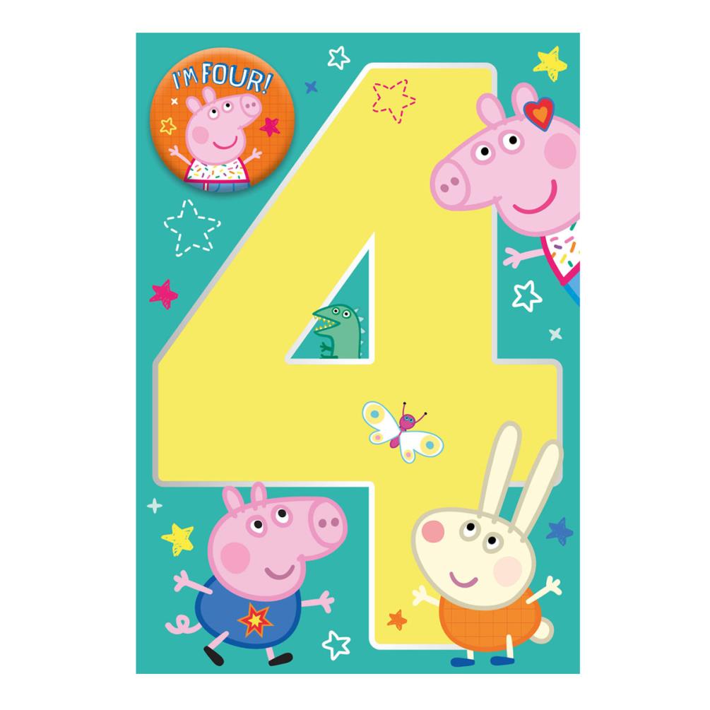 Happy 4th Birthday Peppa Pig