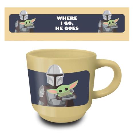 Star Wars 'The Mandalorian' Enamel Big Coffee Mug Cup