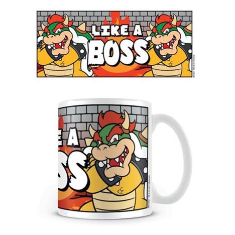 Super Mario Bros. Bowser Like a Boss 11oz Ceramic Mug