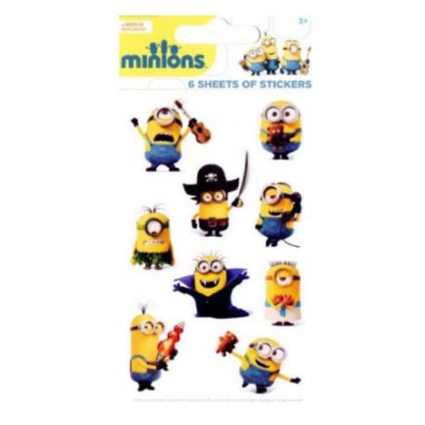 Minions Sticker Sheets Party Pack  £1.69