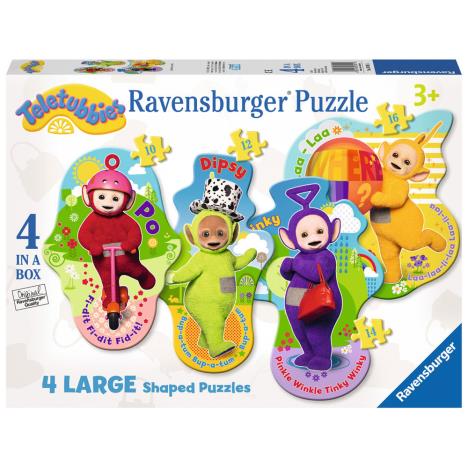 4 in a Box My First Teletubbies Large Shaped Jigsaw Puzzles  £10.99