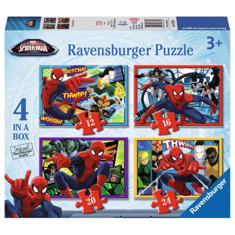 4 in a Box Ultimate Spider-Man Jigsaw Puzzles  £5.99