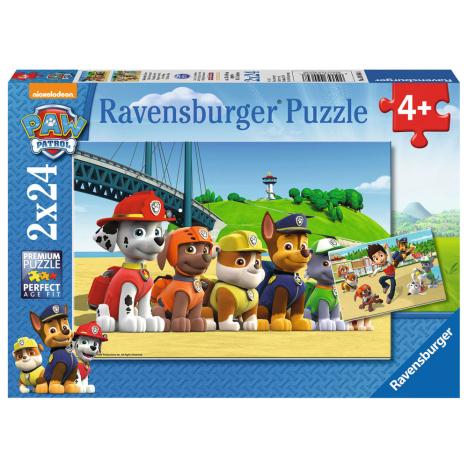 2 in a Box Paw Patrol 2 x 24pc Jigsaw Puzzles (09064) - Character Brands