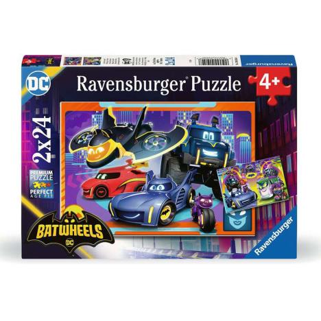 Batwheels 2 x 24pc Jigsaw Puzzles   £5.99