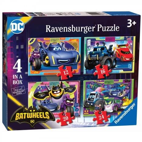 Batwheels 4 in a Box Jigsaw Puzzles   £6.99