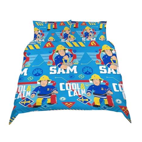 Fireman Sam Reversible Double Duvet Cover Bedding Set  £29.99