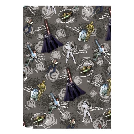 Star Wars Gift Wrap & Tags   £1.70