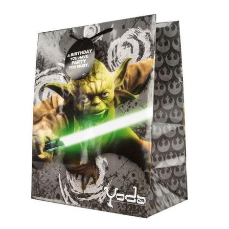 Star Wars Yoda Large Birthday Gift Bag   £2.95