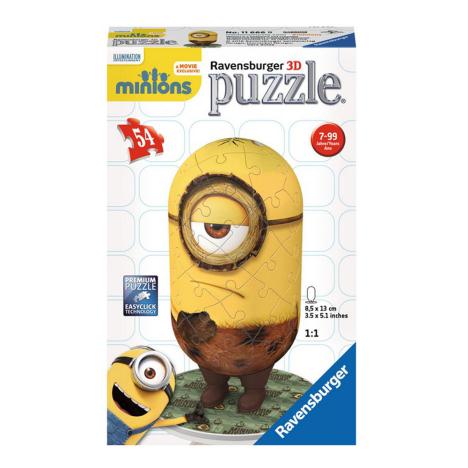 Minions Caveman Stuart 54pc 3D Jigsaw Puzzle  £4.99