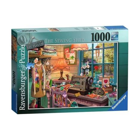 My Haven No 4. The Sewing Shed 1000pc Jigsaw Puzzle   £14.99