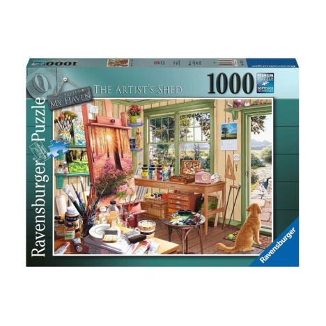 My Haven No11. The Artist’s Shed 1000pc Jigsaw Puzzle   £14.99