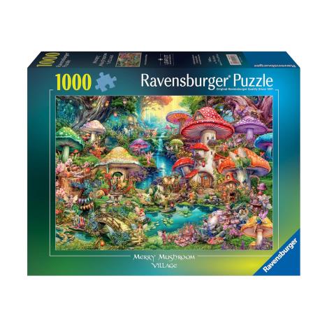 Merry Mushroom Village 1000pc Jigsaw Puzzle   £14.99