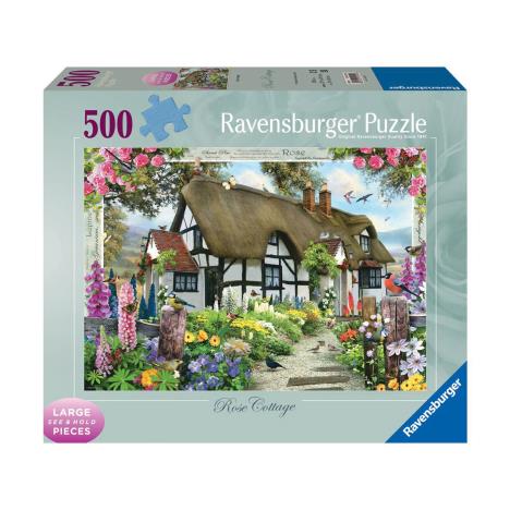 Rose Cottage 500pc Jigsaw Puzzle   £10.99