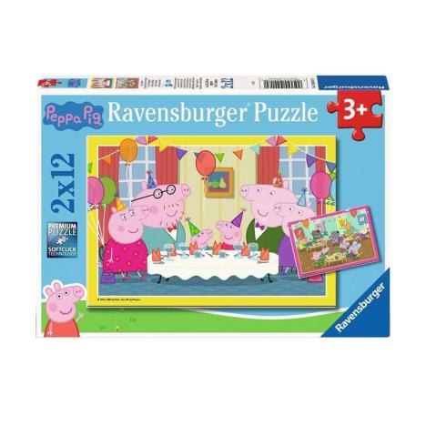 Peppa Pig 2 x 12pc Jigsaw Puzzles   £4.99