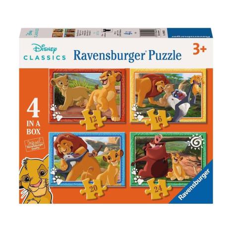 Disney The Lion King 4 in a Box Jigsaw Puzzles   £6.99