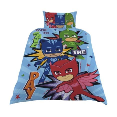 PJ Masks Save the Day Reversible Single Duvet Cover Bedding Set  £29.99